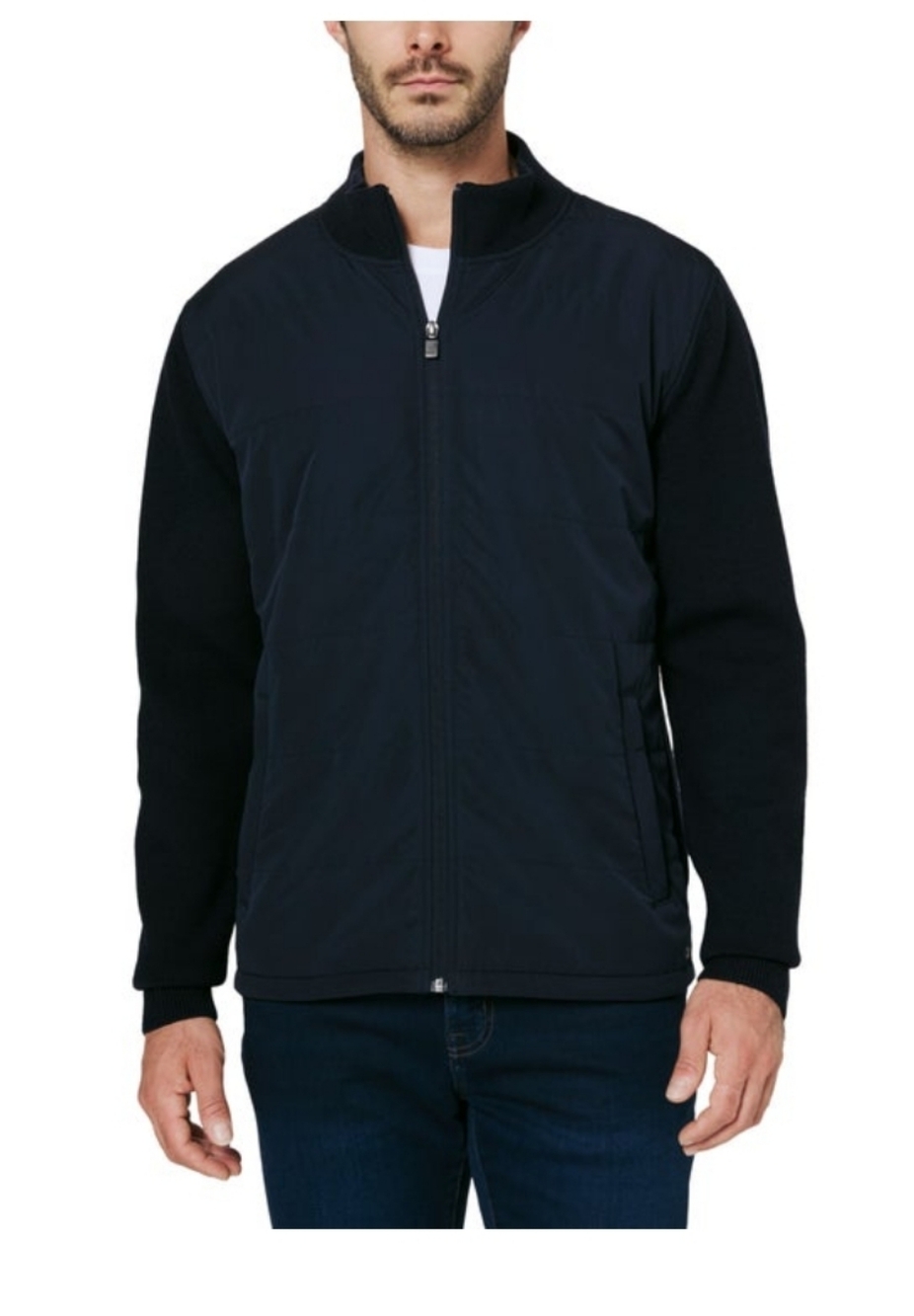 New!Infinity LINEARFLEX Quilted Insulated Full Zip Men's Jacket Pockets Outdoors
